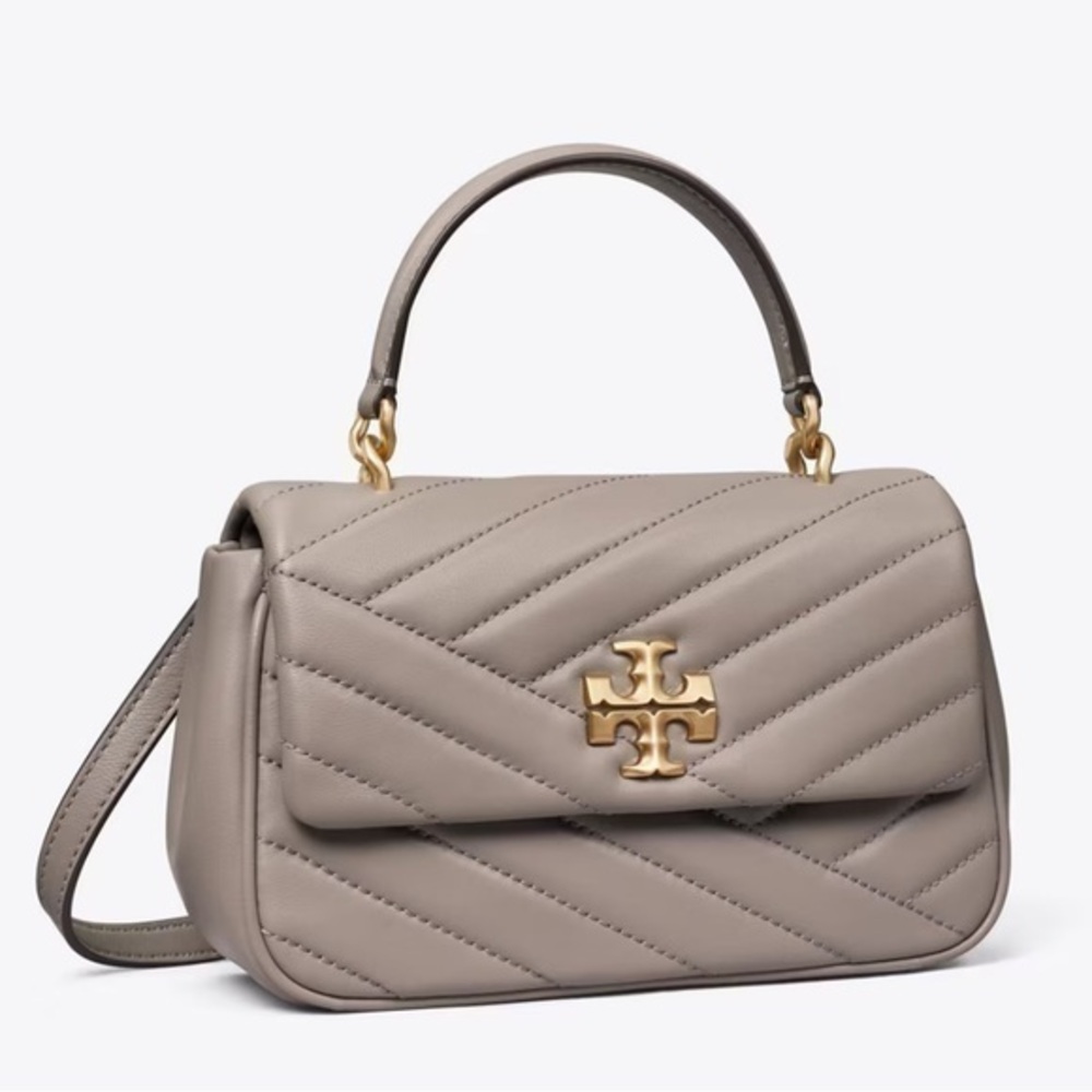New Tory burch KIRA CHEVRON TOP-HANDLE BAG